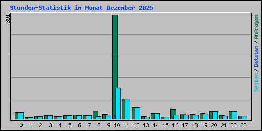 Stunden-Statistik im Monat Dezember 2025