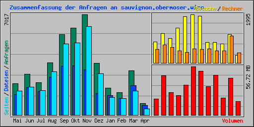 Zusammenfassung der Anfragen an sauvignon.obermoser.wine